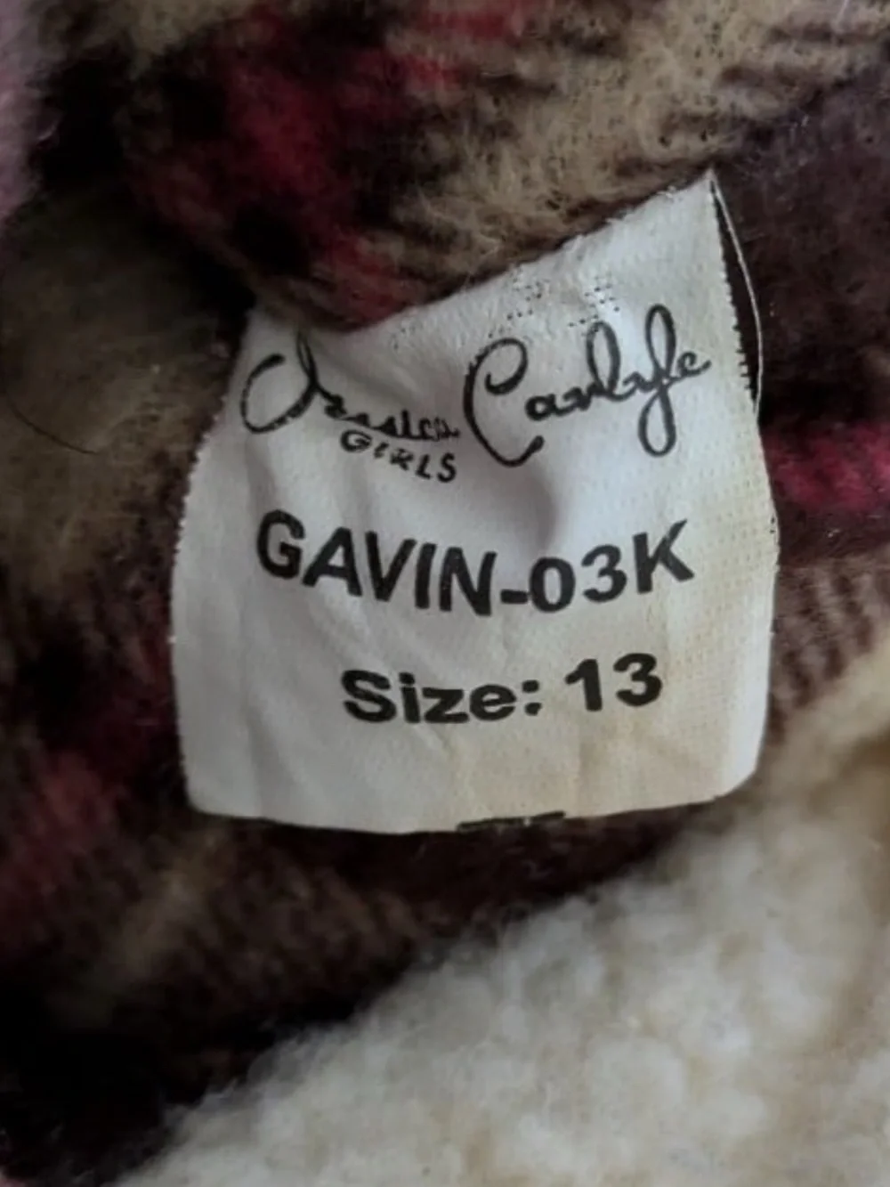 Jessica Carlyle Brown cheetah Leopard Print Duck Boots Toddler Size 13